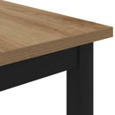 vidaXL Dohányzóasztal Művészi tölgy 100 x 50 x 45 cm Faanyag