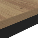 vidaXL Dohányzóasztal Művészi tölgy 100 x 50 x 45 cm Faanyag