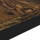 vidaXL Dohányzóasztal Füstös tölgy 80 x 80 x 45 cm Faanyag