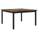 vidaXL Dohányzóasztal Füstös tölgy 80 x 80 x 45 cm Faanyag