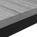 vidaXL Dohányzóasztal Szürke Sonoma 80 x 80 x 45 cm Faanyag