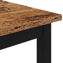 vidaXL Dohányzóasztal Öreg fa 80 x 80 x 45 cm Faanyag
