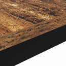 vidaXL Dohányzóasztal Öreg fa 80 x 80 x 45 cm Faanyag