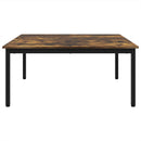 vidaXL Dohányzóasztal Füstös tölgy 100 x 100 x 45 cm Faanyag