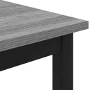 vidaXL Dohányzóasztal Szürke Sonoma 100 x 100 x 45 cm Faanyag