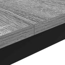 vidaXL Dohányzóasztal Szürke Sonoma 100 x 100 x 45 cm Faanyag