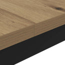 vidaXL Dohányzóasztal Művészi tölgy 100 x 100 x 45 cm Faanyag