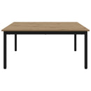 vidaXL Dohányzóasztal Művészi tölgy 100 x 100 x 45 cm Faanyag