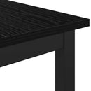 vidaXL pad Fekete tölgy 80 x 35 x 45 cm Faanyag