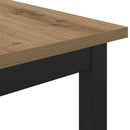vidaXL pad Művészi tölgy 80 x 35 x 45 cm Faanyag