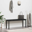 vidaXL pad Fekete tölgy 110 x 35 x 45 cm Faanyag