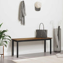 vidaXL pad Füstös tölgy 110 x 35 x 45 cm Faanyag
