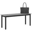 vidaXL pad Szürke Sonoma 110 x 35 x 45 cm Faanyag