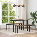 vidaXL pad Öreg fa 110 x 35 x 45 cm Faanyag