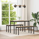 vidaXL pad Művészi tölgy 110 x 35 x 45 cm Faanyag
