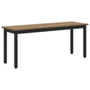 vidaXL pad Művészi tölgy 110 x 35 x 45 cm Faanyag