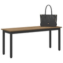 vidaXL pad Művészi tölgy 110 x 35 x 45 cm Faanyag