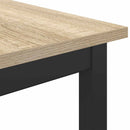 vidaXL pad Sonoma 160 x 35 x 45 cm Szerelt Fa