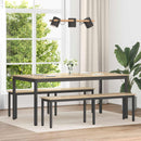 vidaXL pad Sonoma 160 x 35 x 45 cm Szerelt Fa
