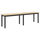 vidaXL pad Sonoma 160 x 35 x 45 cm Szerelt Fa