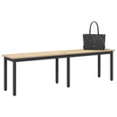 vidaXL pad Sonoma 160 x 35 x 45 cm Szerelt Fa