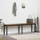 vidaXL pad Füstös tölgy 160 x 35 x 45 cm Faanyag