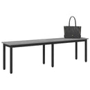 vidaXL pad Szürke Sonoma 160 x 35 x 45 cm Faanyag