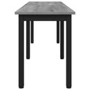 vidaXL pad Szürke Sonoma 160 x 35 x 45 cm Faanyag