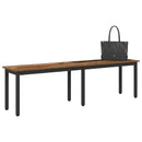 vidaXL pad Öreg fa 160 x 35 x 45 cm Faanyag