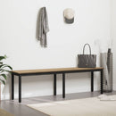 vidaXL pad Művészi tölgy 160 x 35 x 45 cm Faanyag
