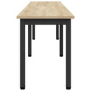 vidaXL pad Sonoma 200 x 35 x 45 cm Szerelt Fa