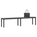 vidaXL pad Szürke Sonoma 200 x 35 x 45 cm Faanyag