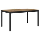 vidaXL Étkezőasztalok 150 x 78 x 75 cm FÉM