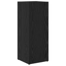 vidaXL Napernyő Állvány Fekete tölgy 25 x 24,5 x 64 cm Szerelt Fa