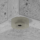 vidaXL Napernyő Állvány Beton Szürke 25 x 24,5 x 64 cm Szerelt Fa