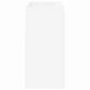vidaXL Napernyő Állvány tárolóval Fehér 65 x 24 x 50 cm Szerelt Fa