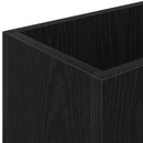 vidaXL Napernyő Állvány Fekete tölgy 40 x 20 x 55,5 cm Faanyag