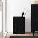 vidaXL Napernyő Állvány Fekete tölgy 40 x 20 x 55,5 cm Faanyag