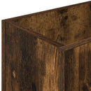 vidaXL Napernyő Állvány Füstölt tölgy 40 x 20 x 55,5 cm Szerelt Fa