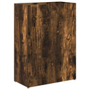 vidaXL Napernyő Állvány Füstölt tölgy 40 x 20 x 55,5 cm Szerelt Fa