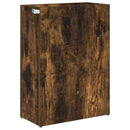 vidaXL Napernyő Állvány Füstölt tölgy 40 x 20 x 55,5 cm Szerelt Fa