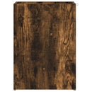 vidaXL Napernyő Állvány Füstölt tölgy 40 x 20 x 55,5 cm Szerelt Fa