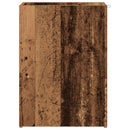 vidaXL Napernyő Állvány tárolóval Öreg fa 40 x 20 x 55,5 cm Szerelt Fa
