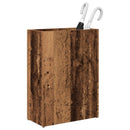 vidaXL Napernyő Állvány tárolóval Öreg fa 40 x 20 x 55,5 cm Szerelt Fa