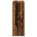 vidaXL Napernyő Állvány tárolóval Öreg fa 40 x 20 x 55,5 cm Szerelt Fa