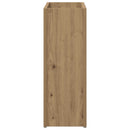 vidaXL Napernyő Állvány Artisan tölgy 40 x 20 x 55,5 cm Szerelt Fa