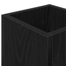 vidaXL Napernyő Állvány Fekete tölgy 20 x 20 x 55,5 cm Szerelt Fa