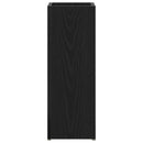 vidaXL Napernyő Állvány Fekete tölgy 20 x 20 x 55,5 cm Szerelt Fa