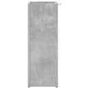 vidaXL Napernyő Állvány Beton Szürke 20 x 20 x 55,5 cm Szerelt Fa