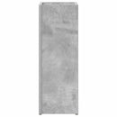 vidaXL Napernyő Állvány Beton Szürke 20 x 20 x 55,5 cm Szerelt Fa
